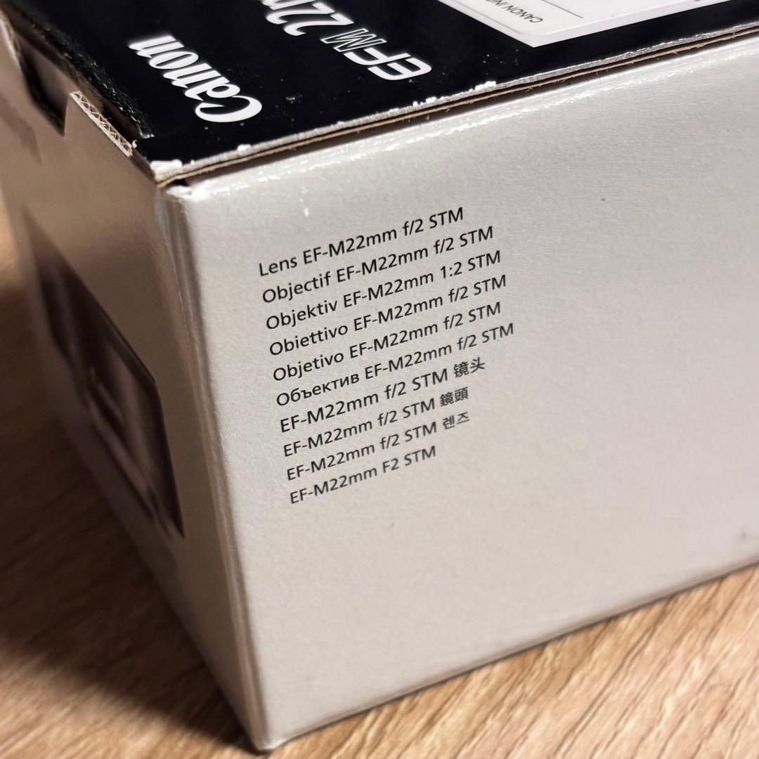 CANON EF-M 22mm F2 STM キャノン　レンズ