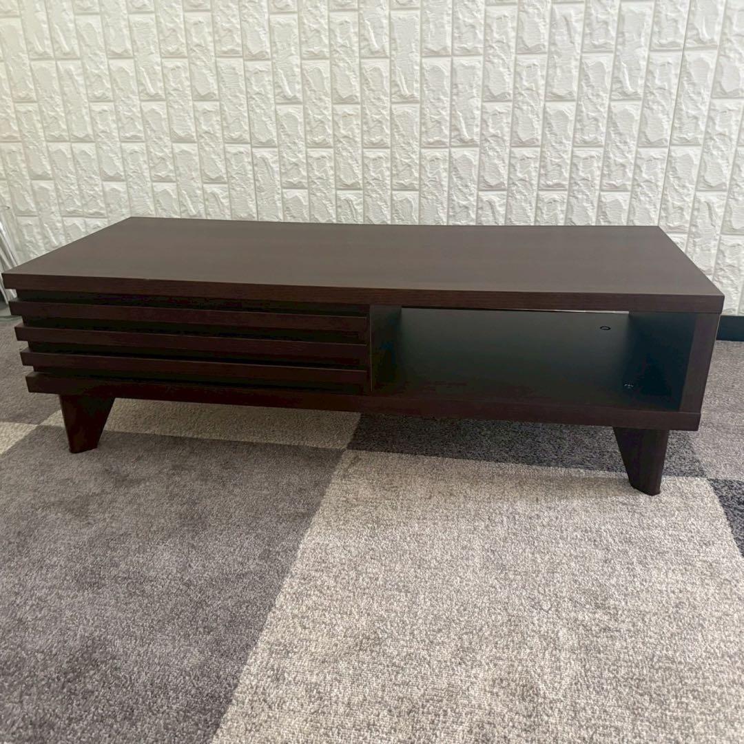 地域限定配送無料✨モーブル　オークブラウン　テレビ台　110cm 美品