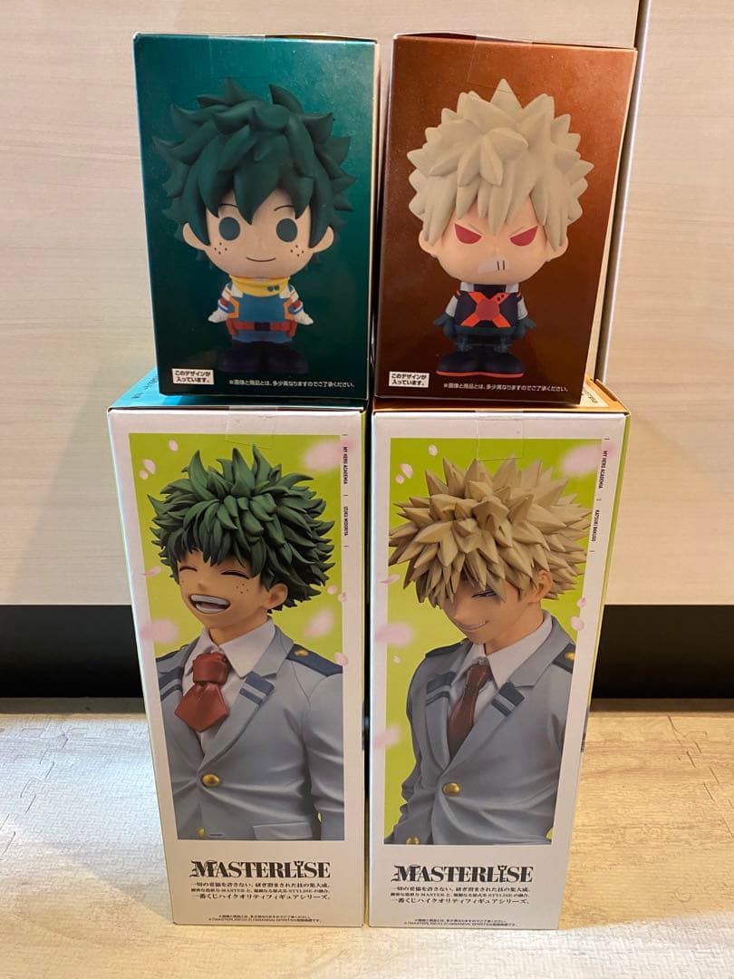 一番くじ 僕のヒーローアカデミア　A賞 B賞 F賞　紡がれる想い　4点セット