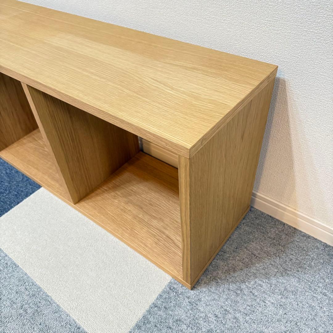 【直接引き取り限定】スタッキングシェルフ　５段　オーク材　美品　北欧　完売品　棚