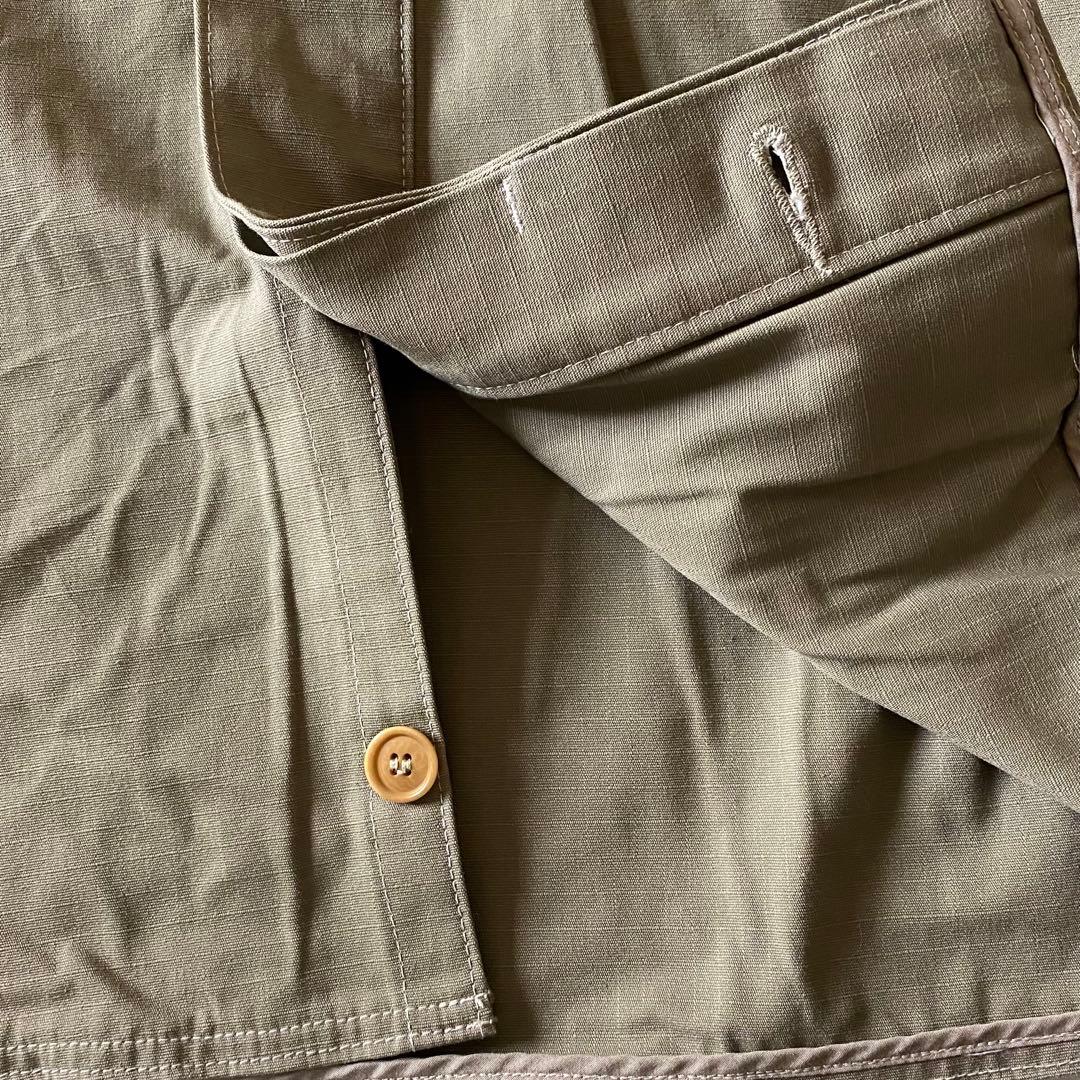 Post Overalls ロガージャケット・リップストップ／カバーオール