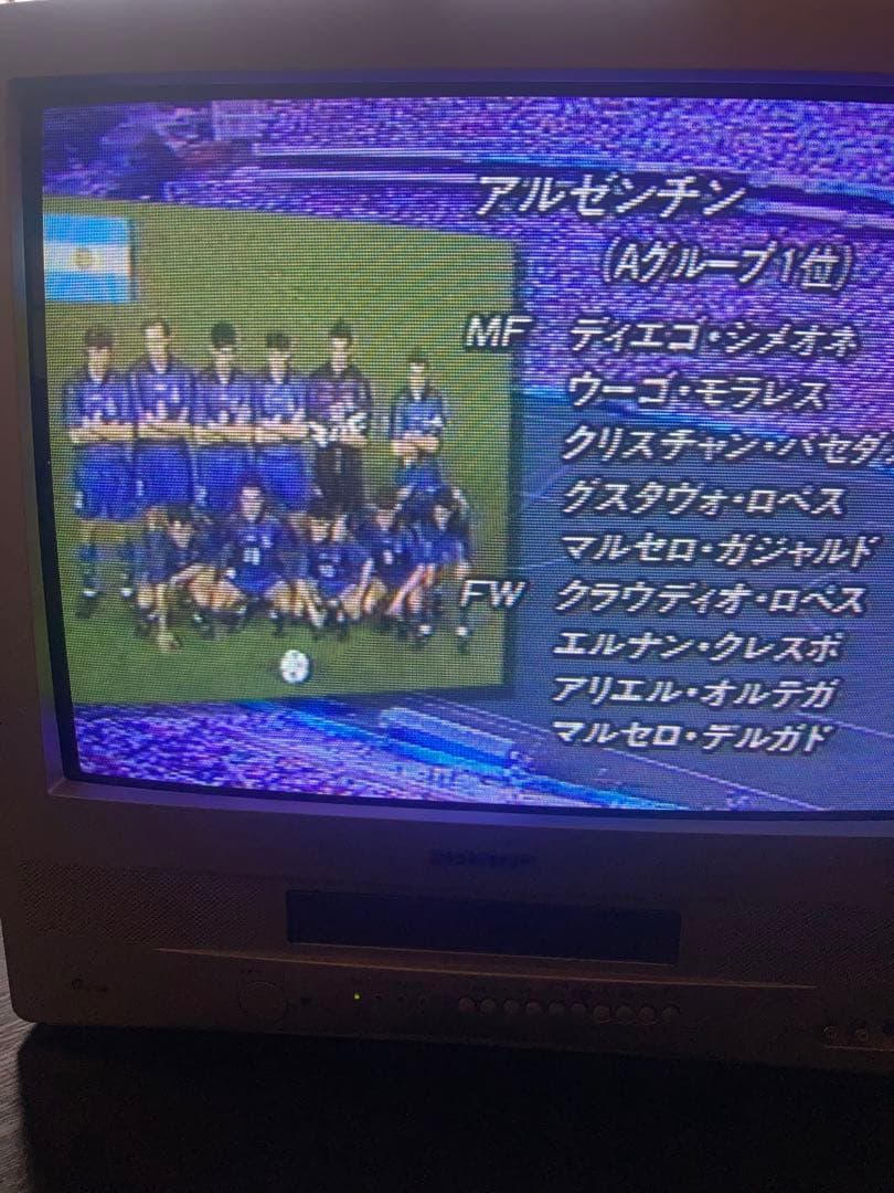 SHARP VT-21GH5 ブラウン管テレビ　リモコン無し