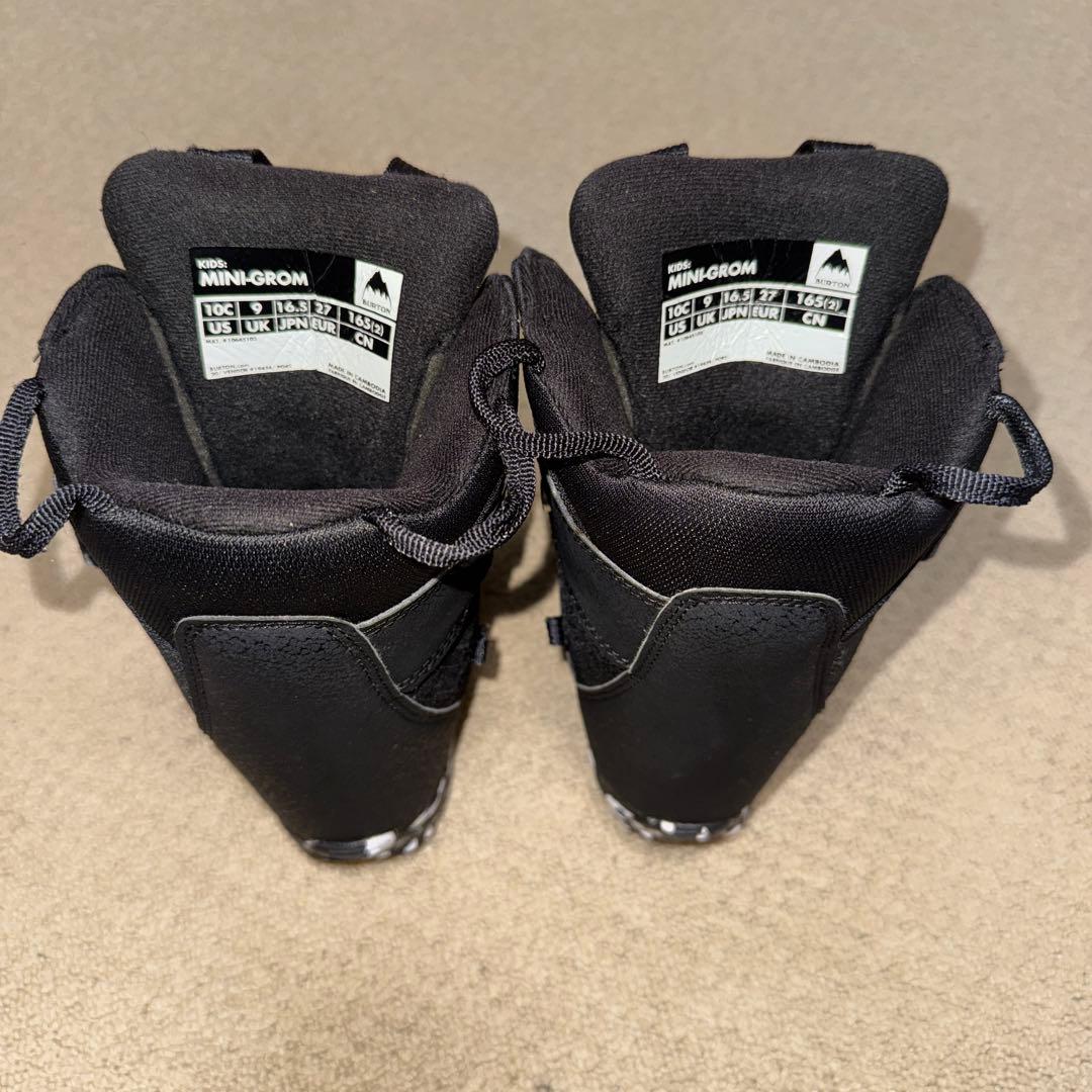 BURTON 子ども用スノーボードブーツ 16.5cm ブラック