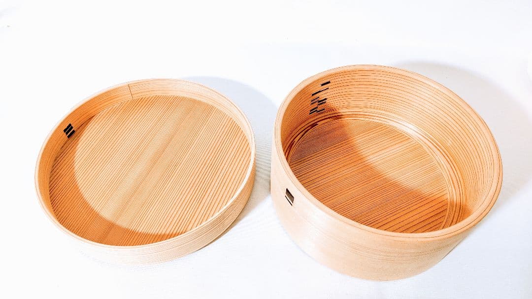 栗久　天然木製おひつ　２合