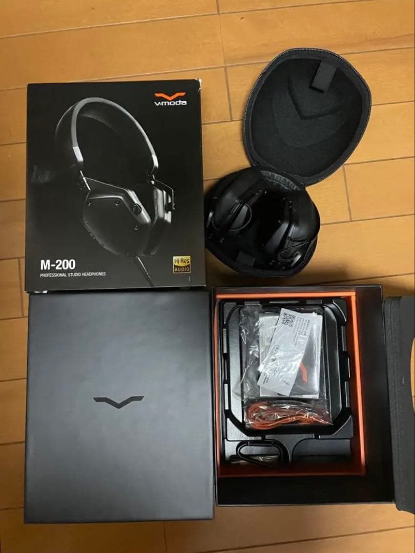 ヘッドホン V-MODA M-200 Black