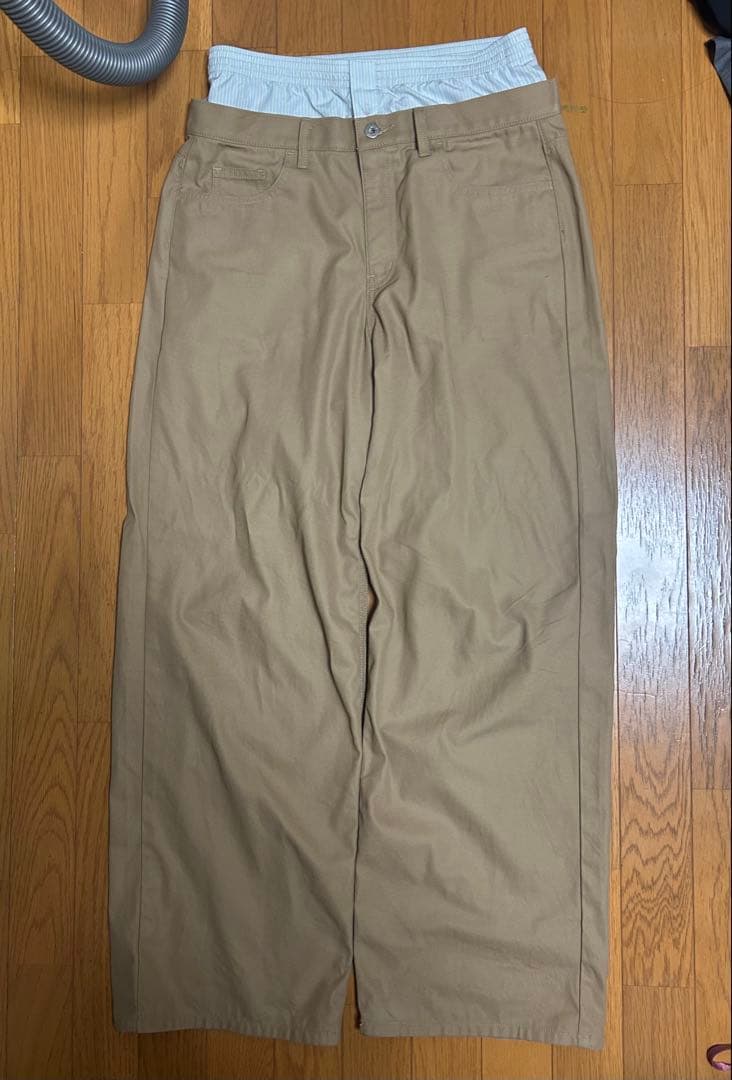 パンツ bio wear JEANS WITH UNDERWEAR