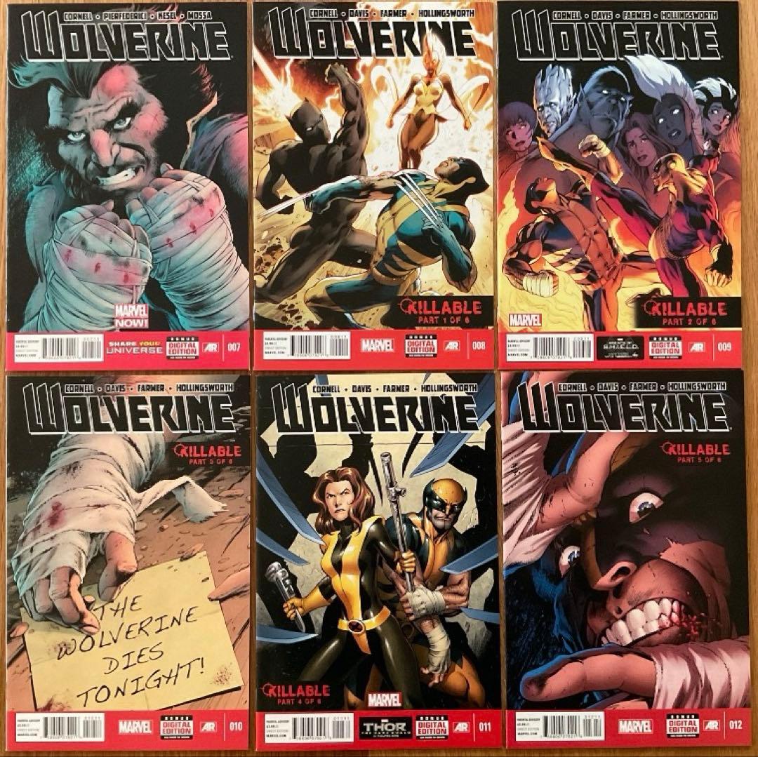 値下げ❗️Wolverine #1-13 コンプリートセット アメコミリーフ
