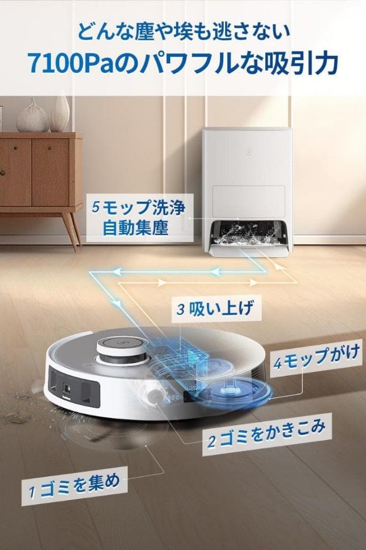 ECOVACS エコバックスDEEBOT T20e OMNI ロボット掃除機