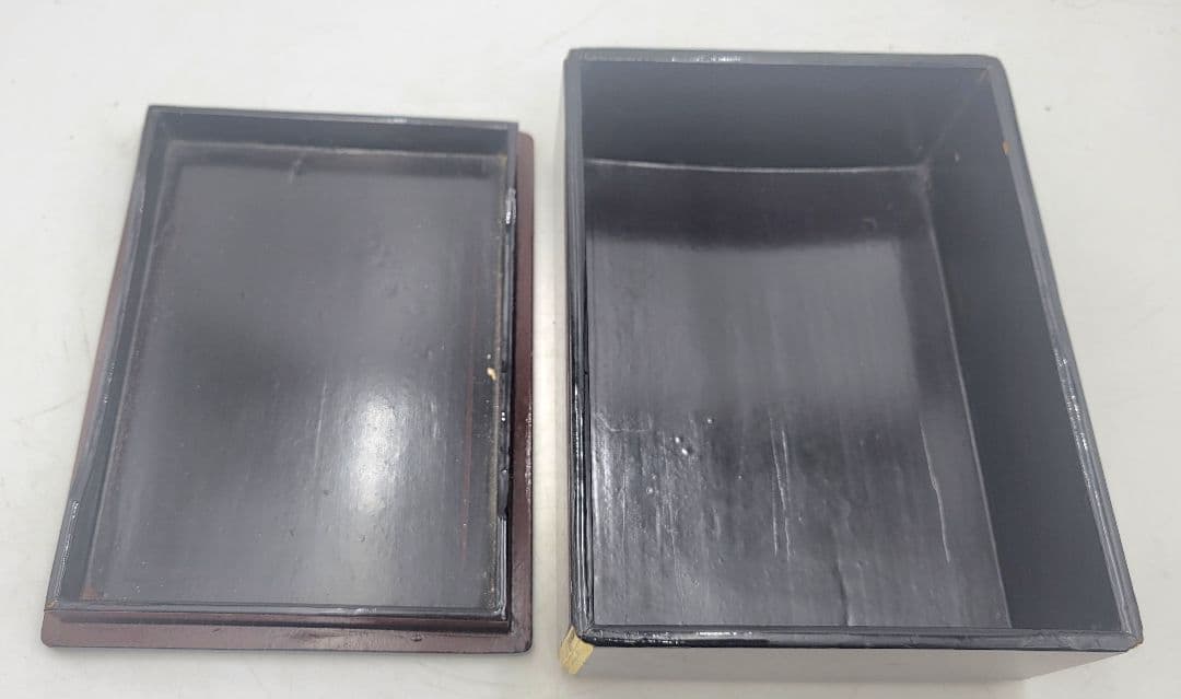 和本　三帳和讃　漆塗り木箱入り　版画　時代物　親鸞聖人　仏具　仏教美術　書画