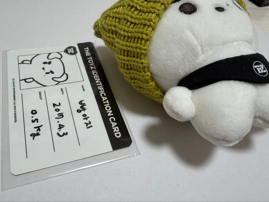 theboyz ドボイズ　ヨンフン　ぬいぐるみ　マスコット　トレカ