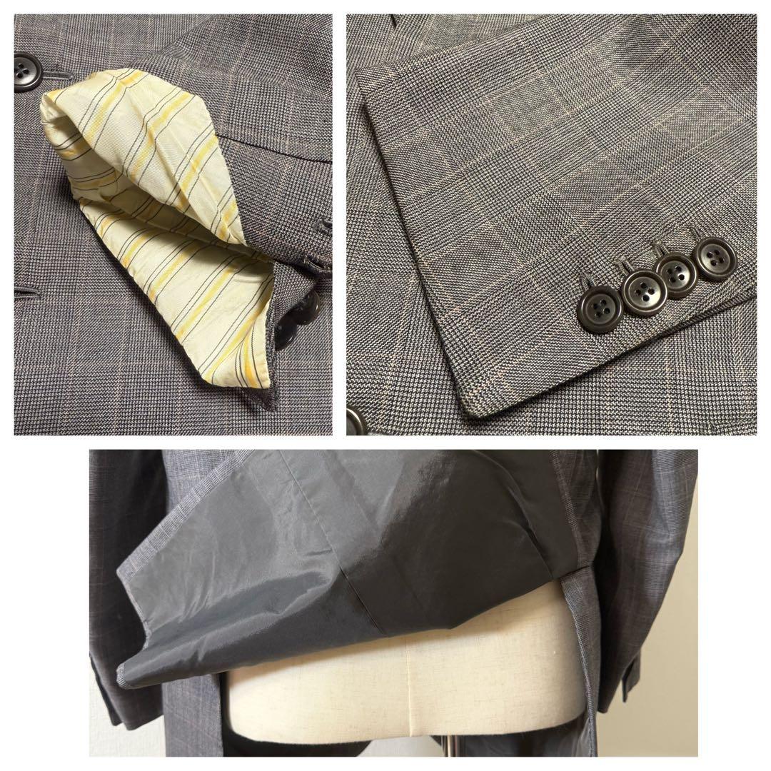 LIVERANO&LIVERANO イタリア製セットアップスーツ　グレンチェック