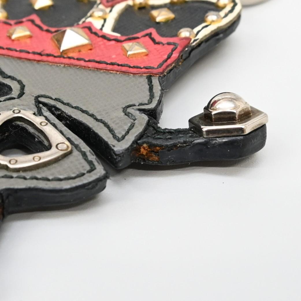 ■ 46543★PRADA プラダ キーホルダー チャーム スカル