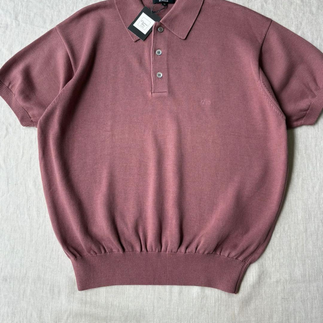 未使用 Christian Dior クリスチャンディオール 半袖 ポロシャツ