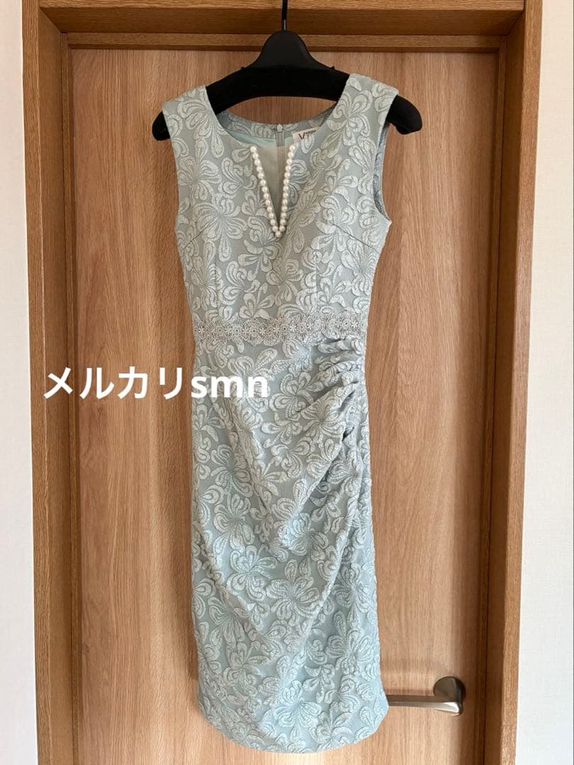 vannesa heart ドレス　M ミント　エルケイ　銀座クチュール