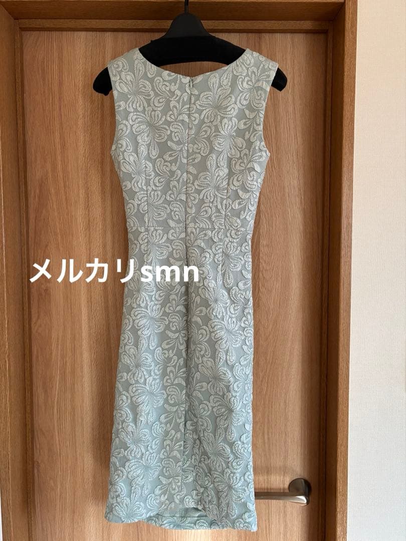 vannesa heart ドレス　M ミント　エルケイ　銀座クチュール