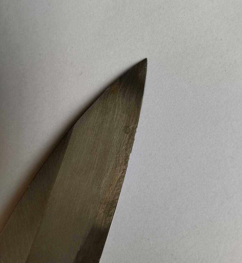 木屋　困　イヅツキ　身卸出刃（みおろしでば・出刃包丁）180mm　水牛口