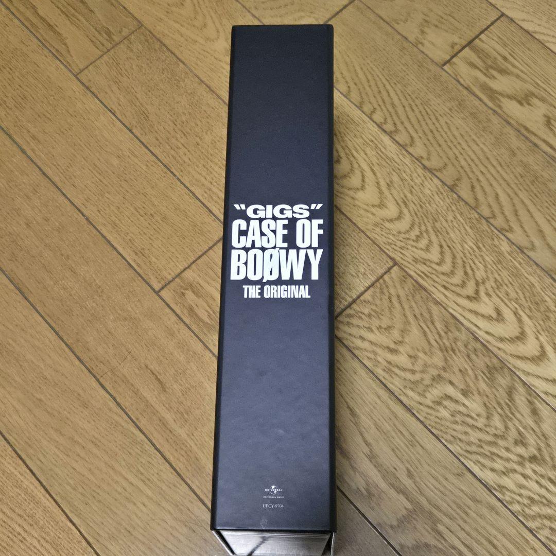 【廃盤品】GIGS CASE OF BOØWY THE ORIGINAL