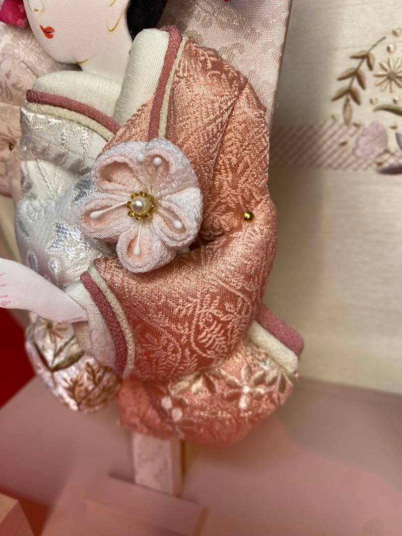 羽子板　円形アクリルケース７号・サイズ間口約３４×奥行約１６×高さ約２９㎝