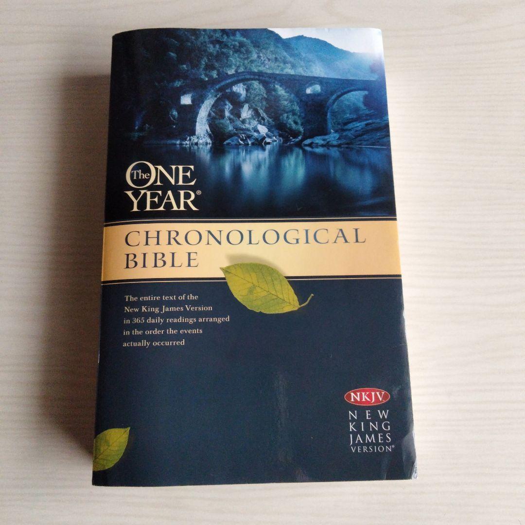 洋書 CHRONOLOGICAL BIBLE