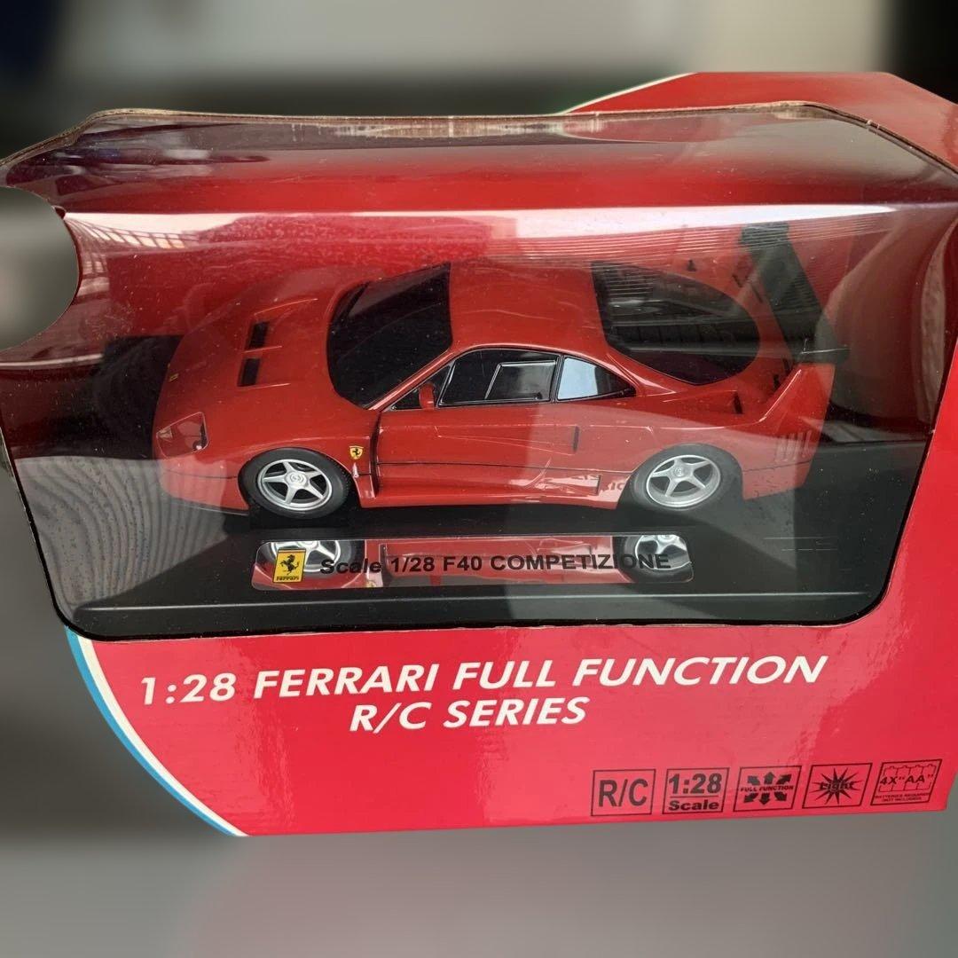 ホビーラジコン 1:28 Ferrari F40 COMPETIZIONE R/C