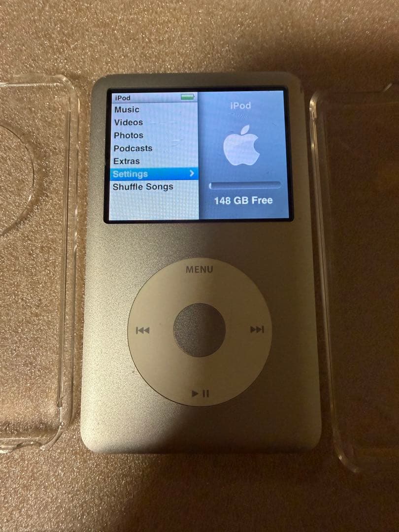 Apple iPod classic 160GB シルバー 動作品 ケース付き