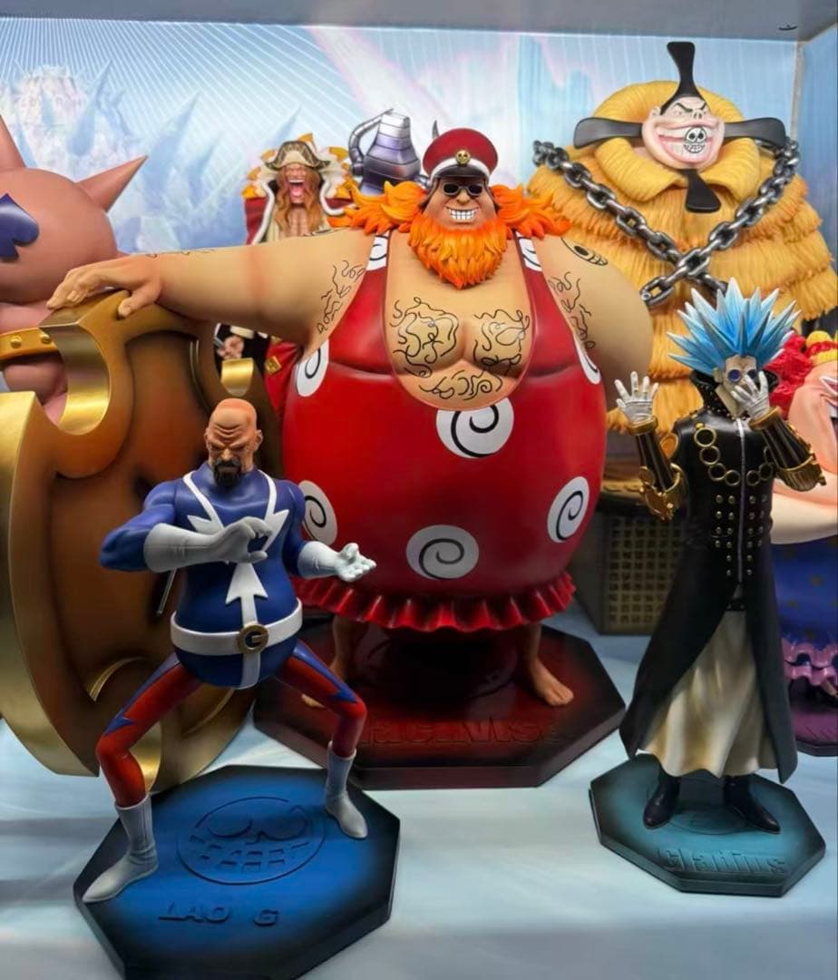 ワンピース マッハバイス ガレージキット ガレキ スタチューX①