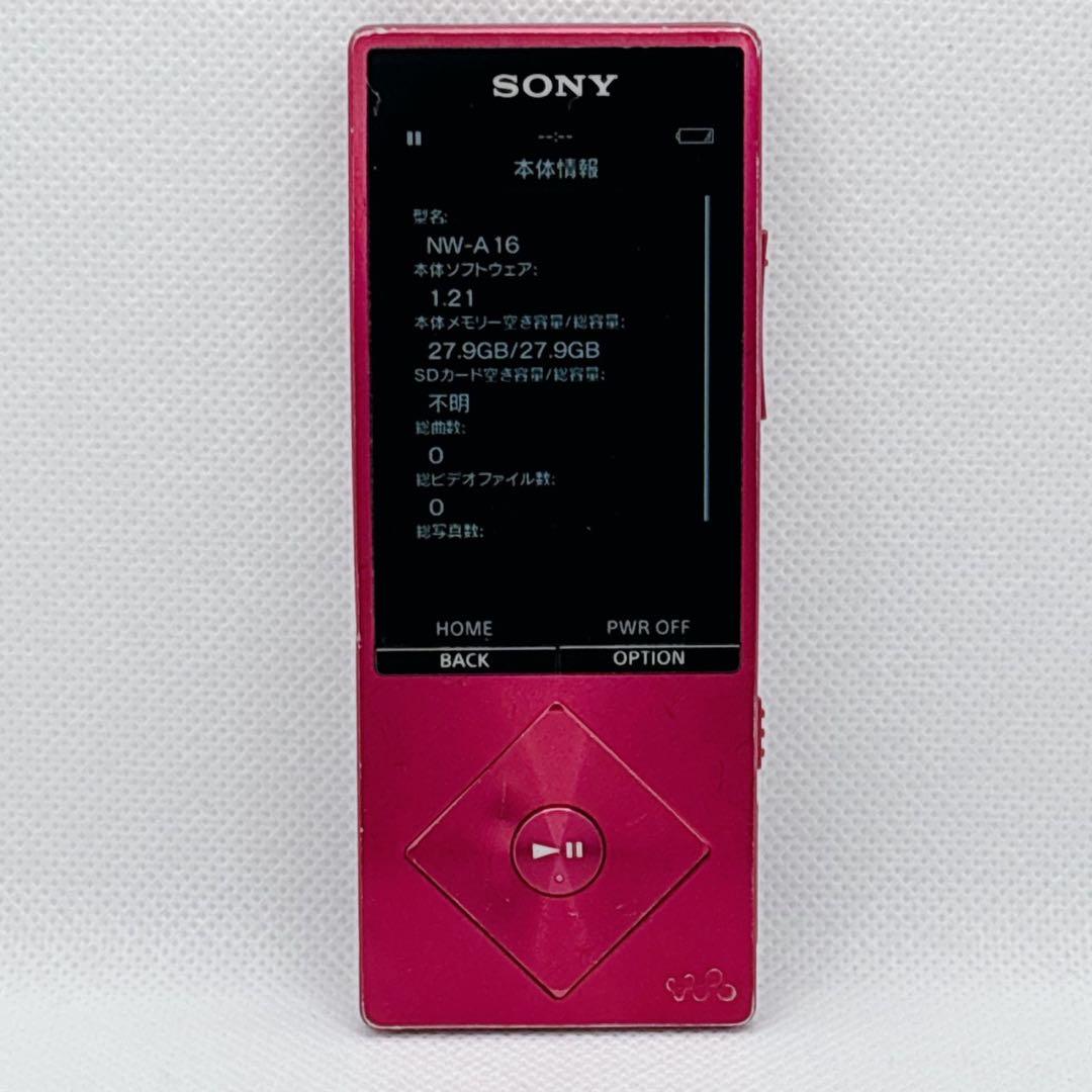 【良品】SONY WALKMAN NW-A16 32GB Bluetooth対応