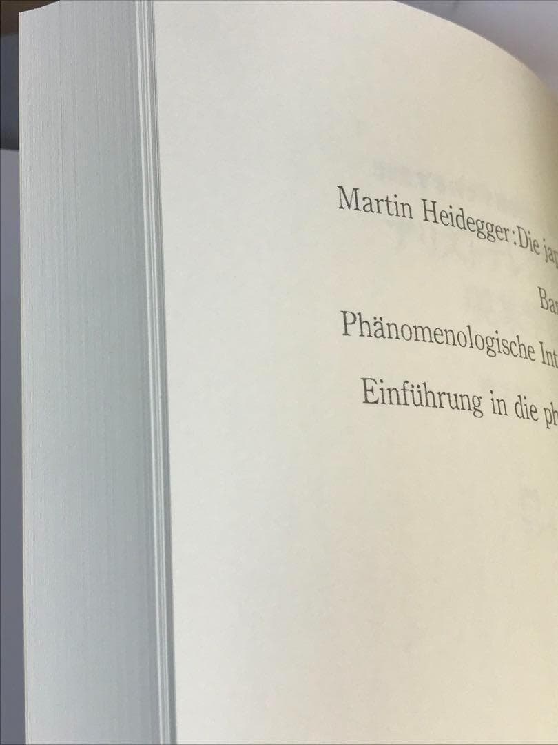 ハイデッガー全集　6冊セット