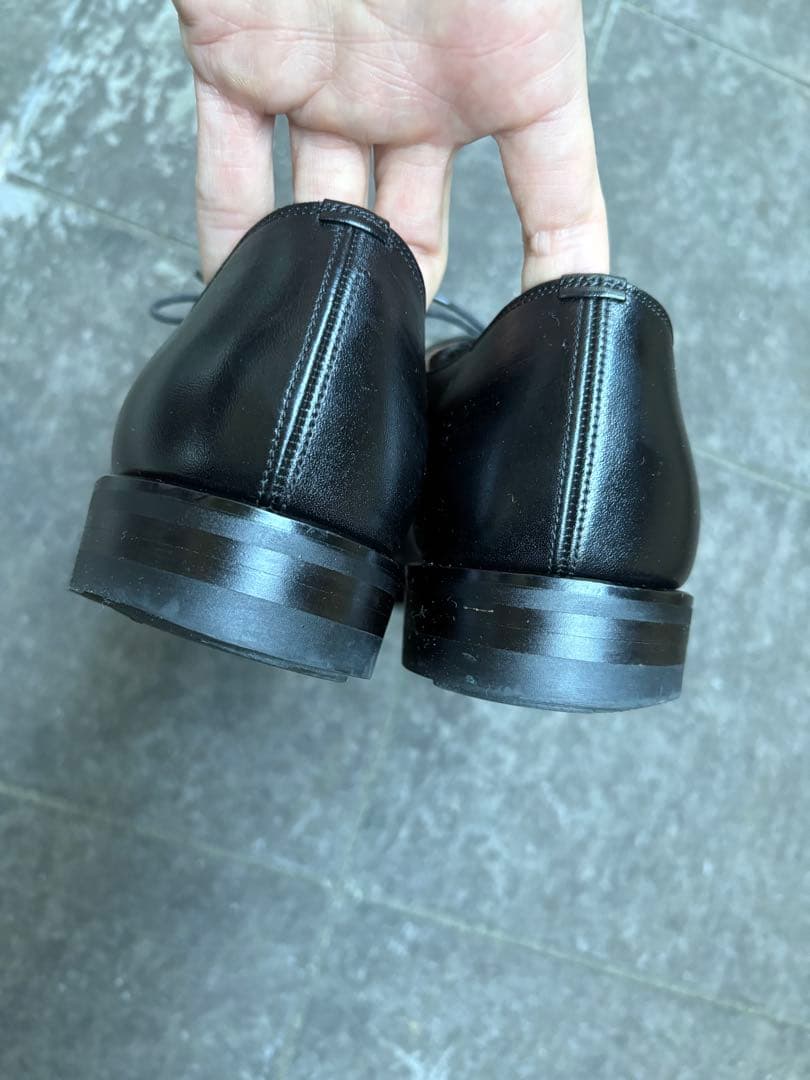 ドレス　ビジネス　シューズ　内羽根　ストレートチップ　撥水　防水　大塚製靴　美品