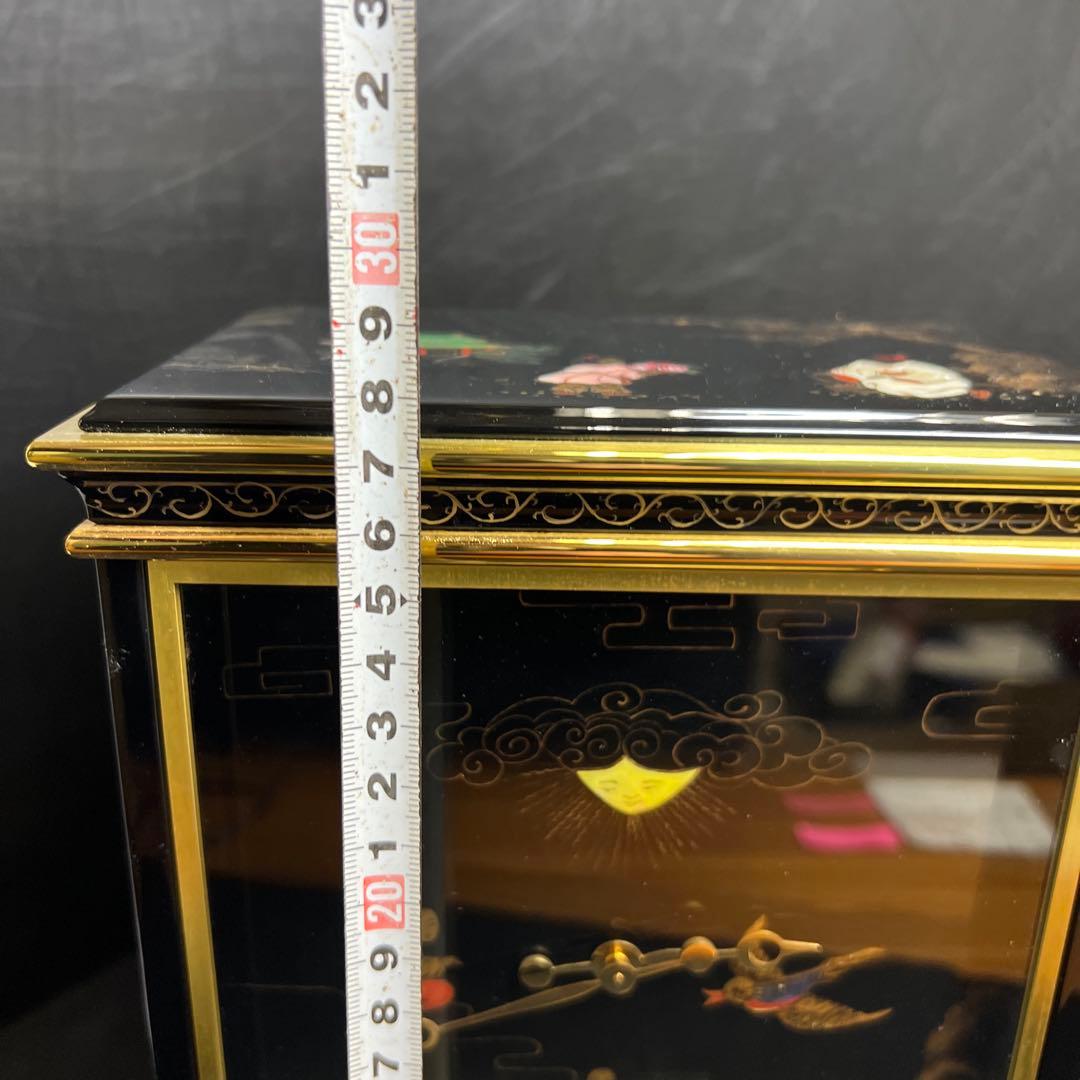 ジャガールクルト　アトモス　蒔絵最高級　時計　高さ27.5㎝幅22.5㎝チエウ