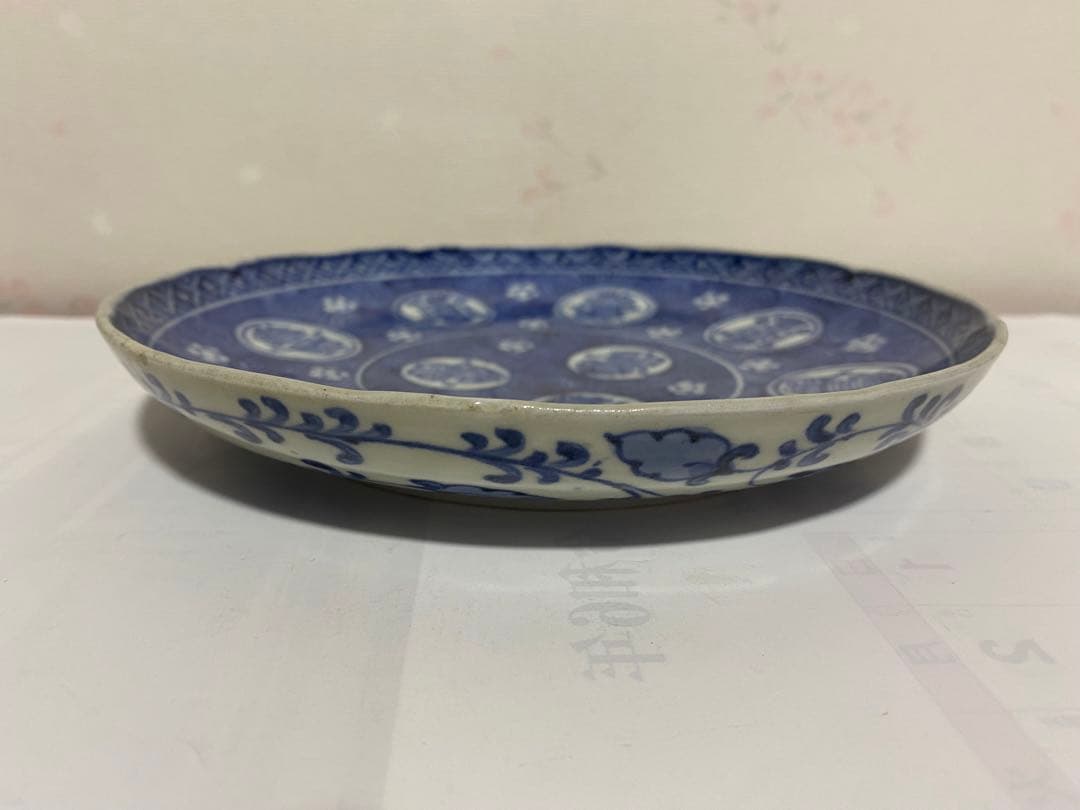 ⭐️中国陶磁 清時代 染付 壽字 吉祥文様 古玩 古美術品 珍物 骨董品