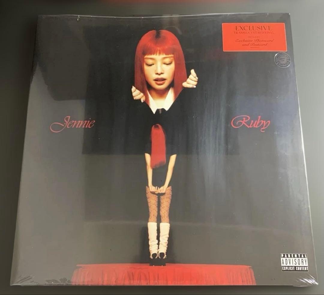 Jennie / Ruby 輸入盤LP (半透明レッド・ヴァイナル) 限定盤！
