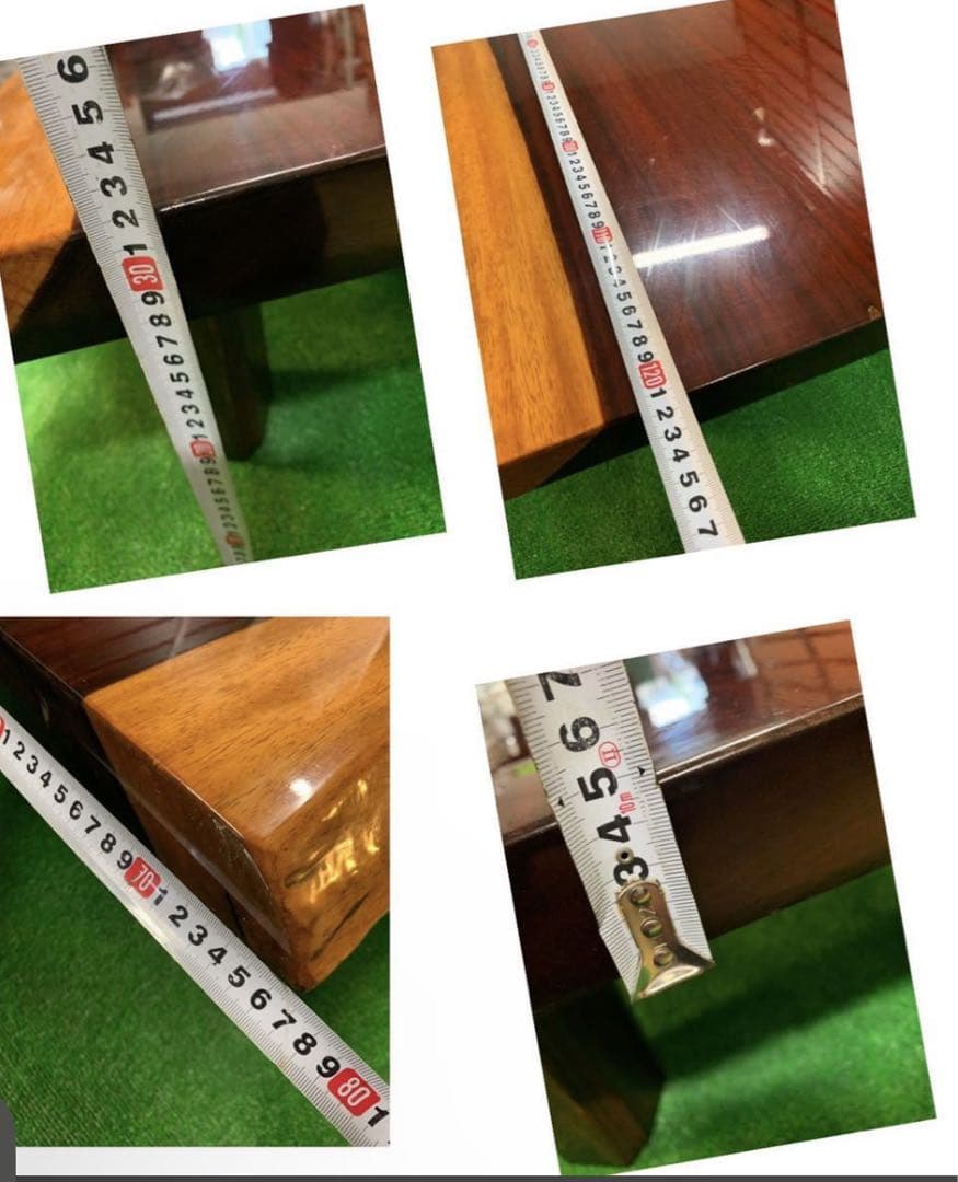 （中古品）　木製座卓 ダークブラウン。　配送なし、取りに来れる方のみ。
