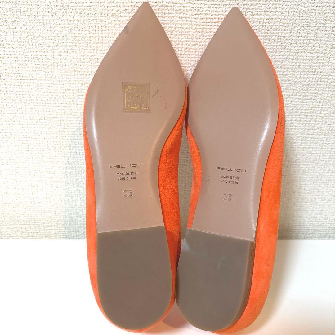 PELLICO ペリーコ アネッリ　パンプス スエード　36 フラット