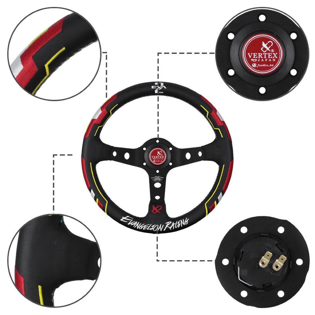 エヴァンゲリオンレーシング ステアリングホイール 320mm