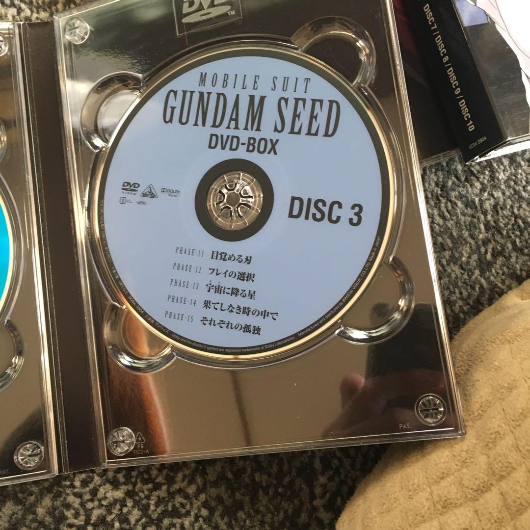 ガンダムSEED DVD box