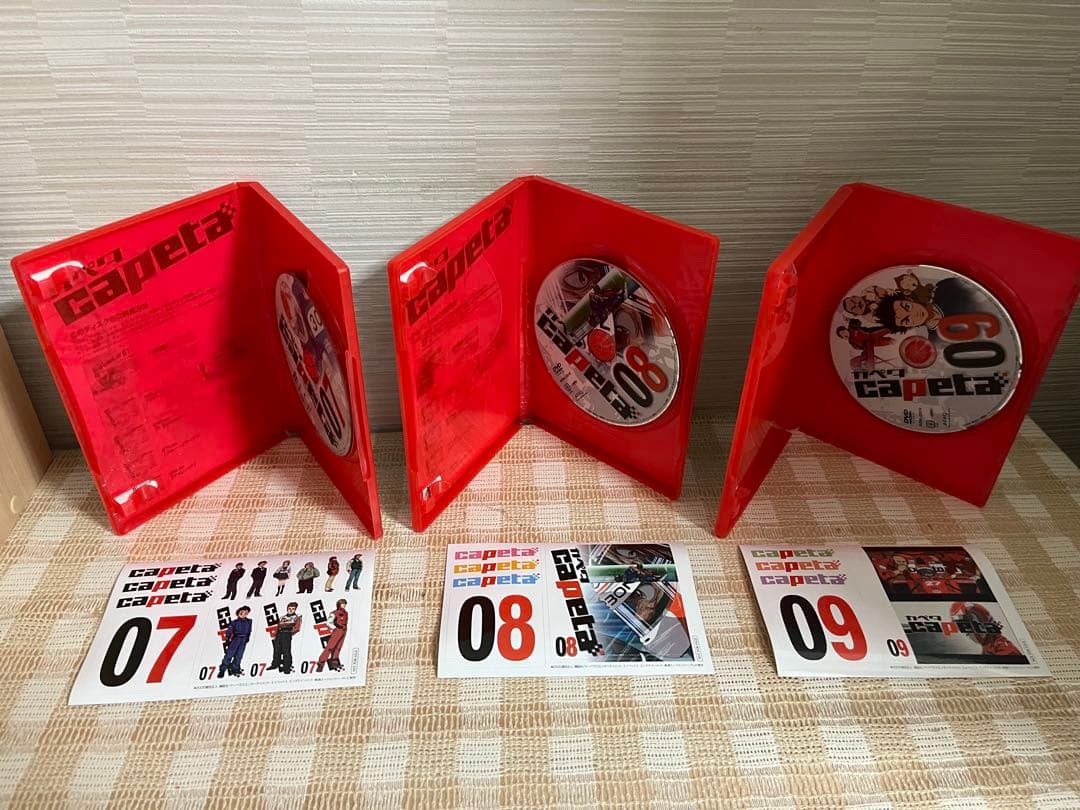カペタ 初回全13巻セット DVD セル版