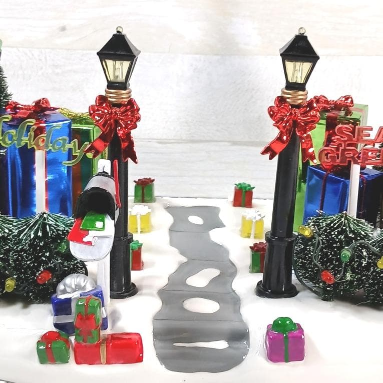 g*a様 DEPARTMENT56 クリスマス イルミネーション ジオラマ ヴィ