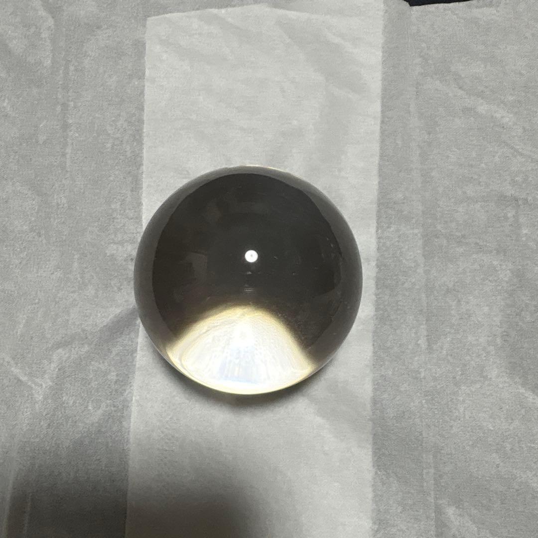 天然水晶玉　鑑別書付き