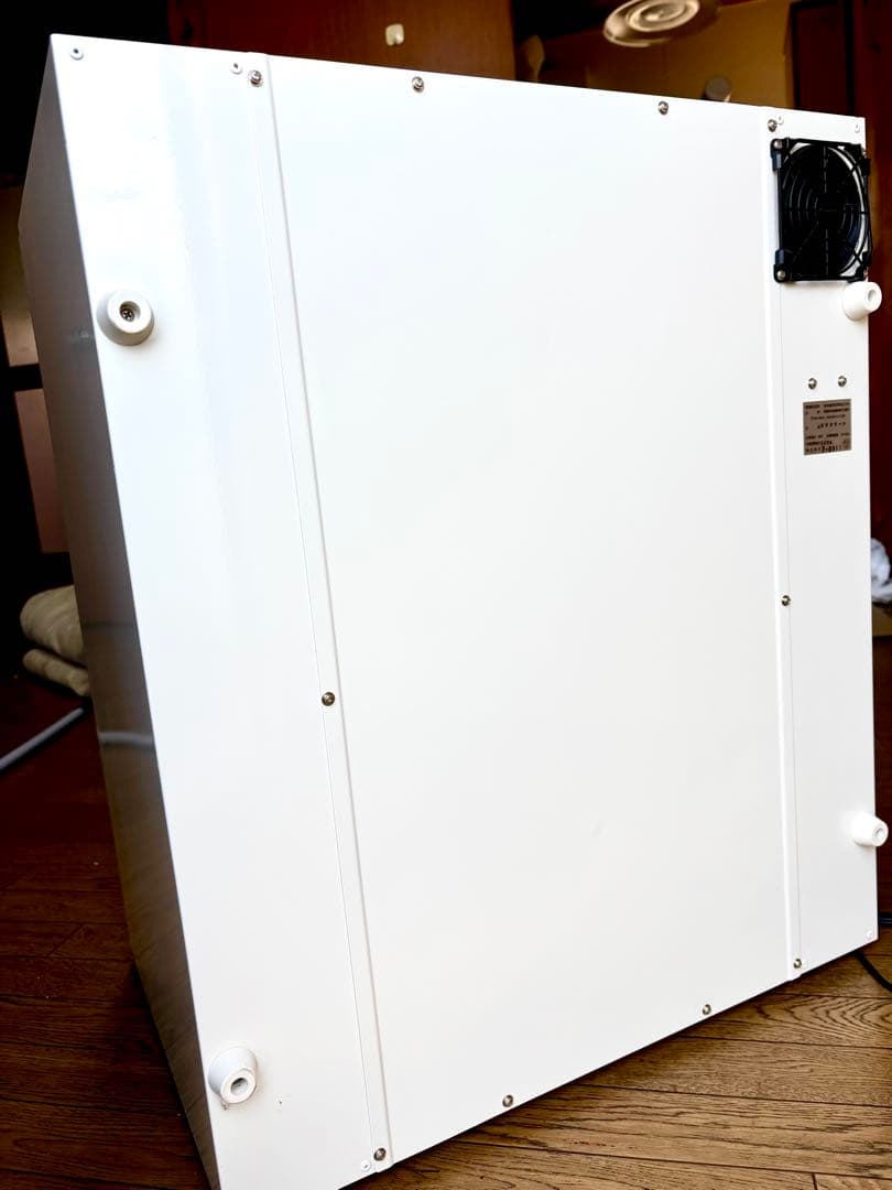 スリッパ殺菌庫保管庫 UVクリーン ガラス扉付き10足保管 (全面ホワイト塗装)