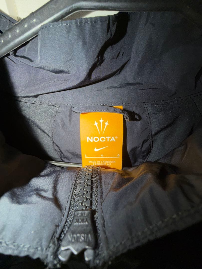 Nike NOCTA ブラック ナイロンジャケット　セットアップ