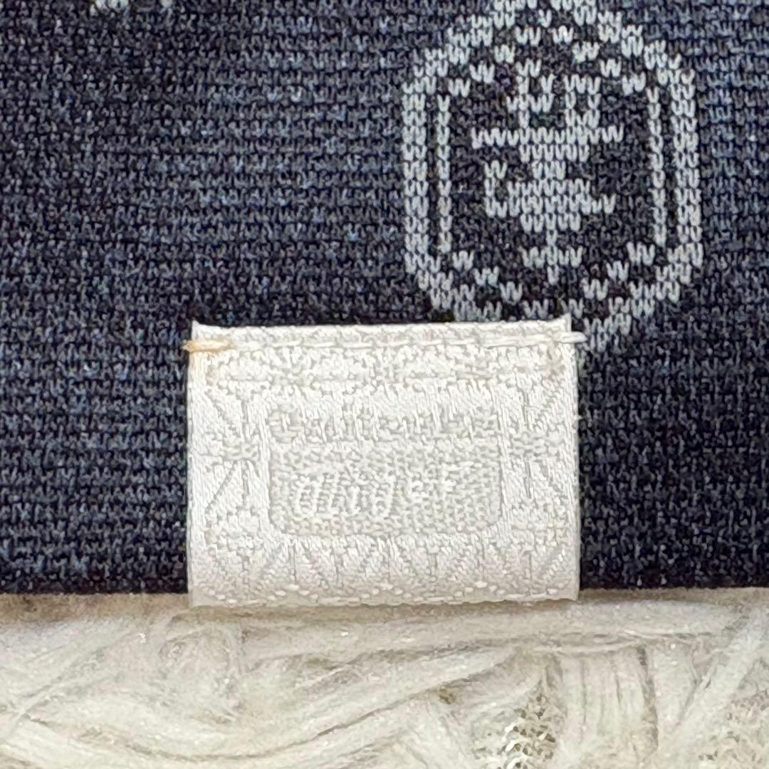 未使用✨オニツカタイガー 和柄トラックトップ L ジャージ 刺繍ロゴ ネイビー