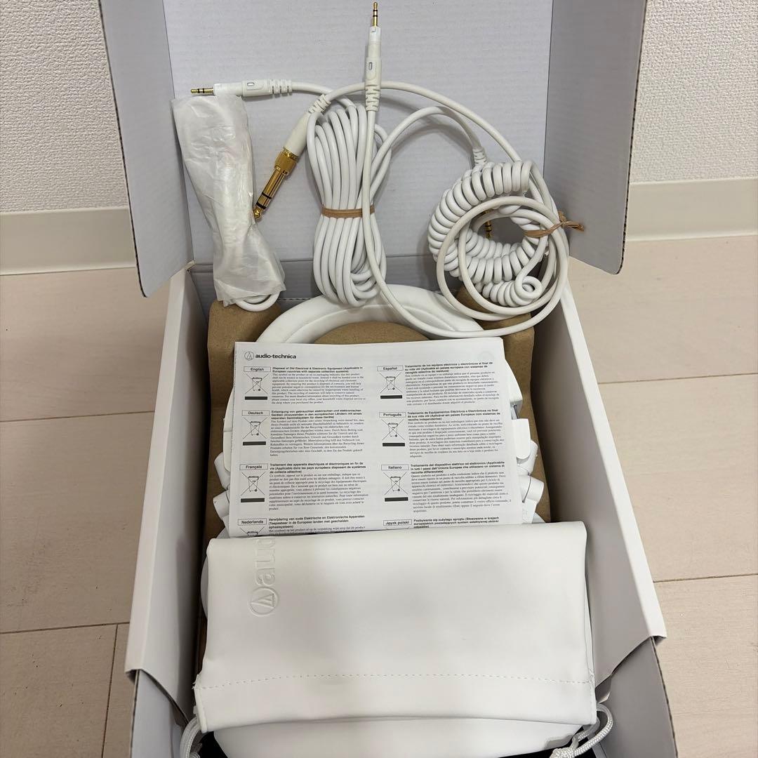 オーディオテクニカ audio-technica ATH-M50x ホワイト