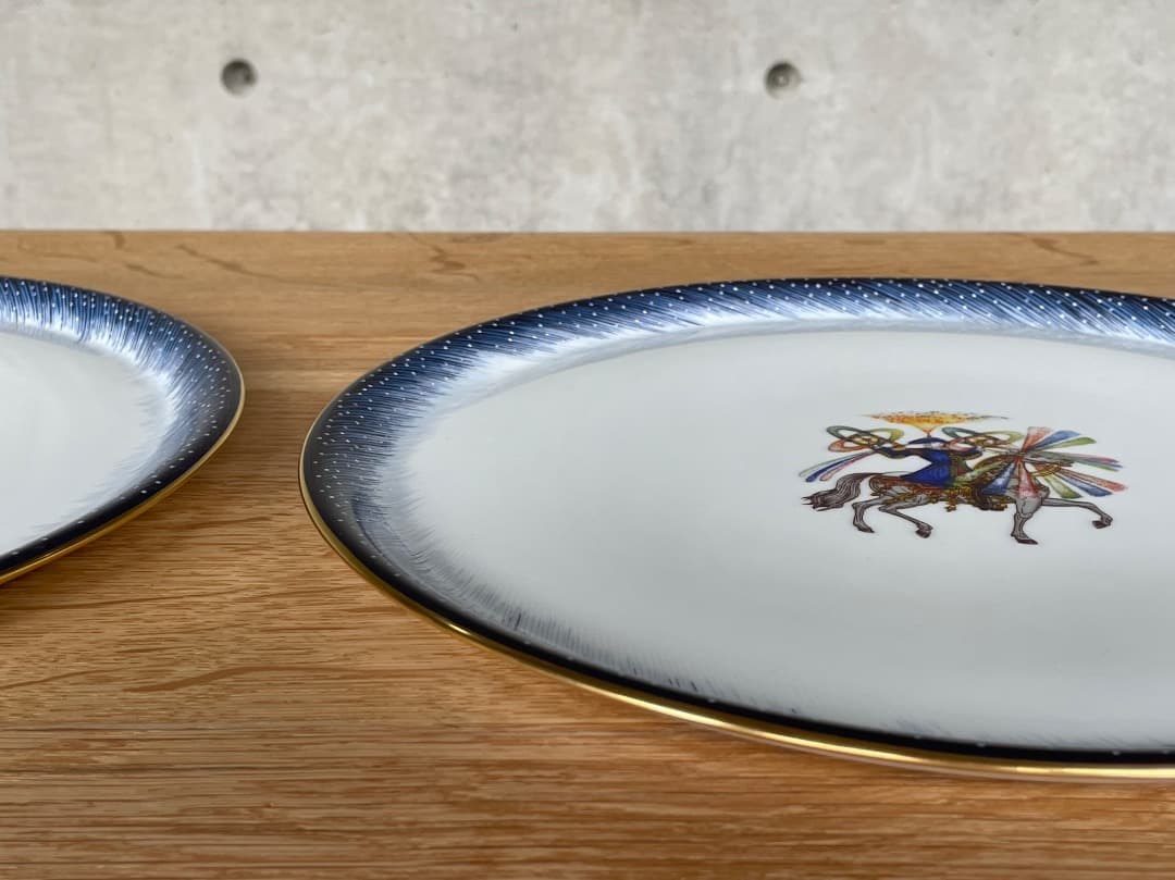 エルメス「150周年記念」タルトプラッター 大皿 31cm 2枚セット