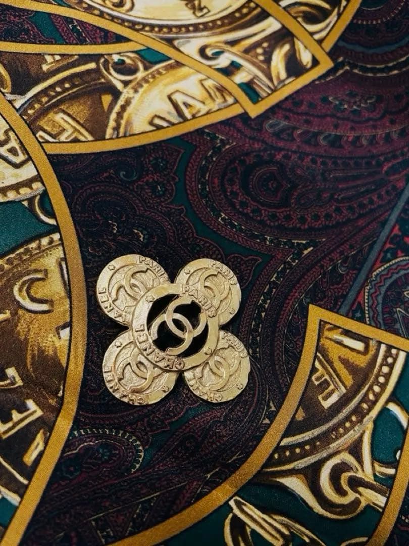 CHANEL ブローチ　モチーフ　シャネル　ヴィンテージ