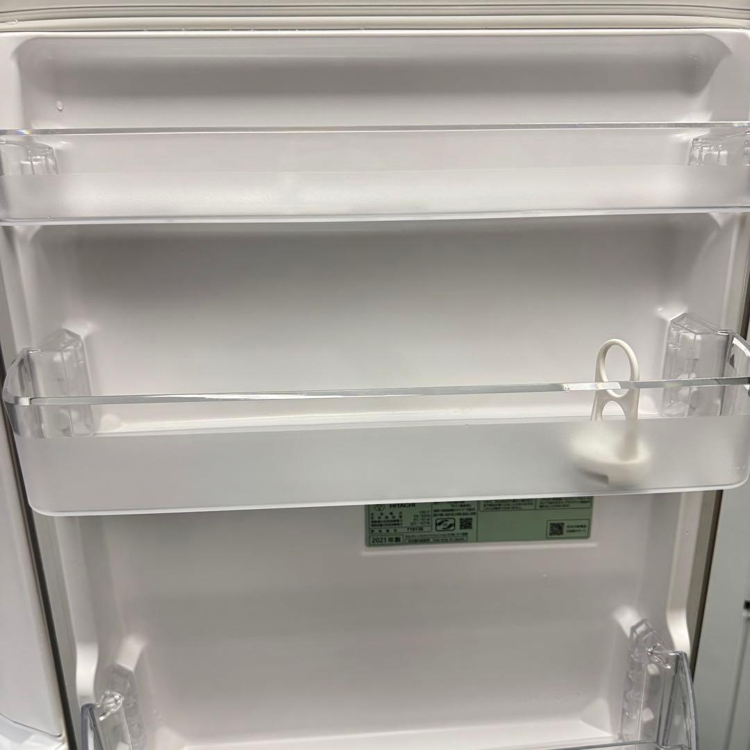 【全国送料無料・一部地域は5000円割引】日立 冷蔵庫 2021年製 清掃済