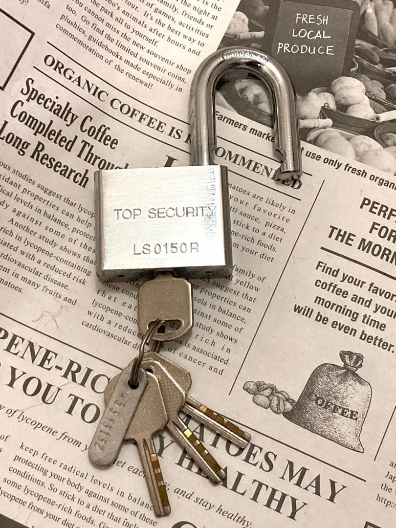 ビンテージ南京錠3点セット