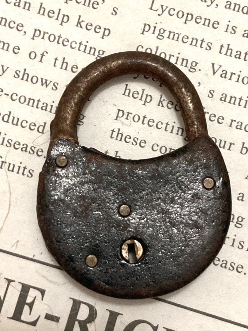 ビンテージ南京錠3点セット