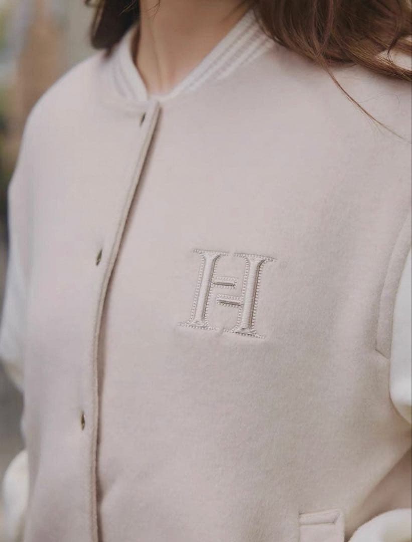 ジャケット・アウター Herlipto H Logo Varsity Jacket M