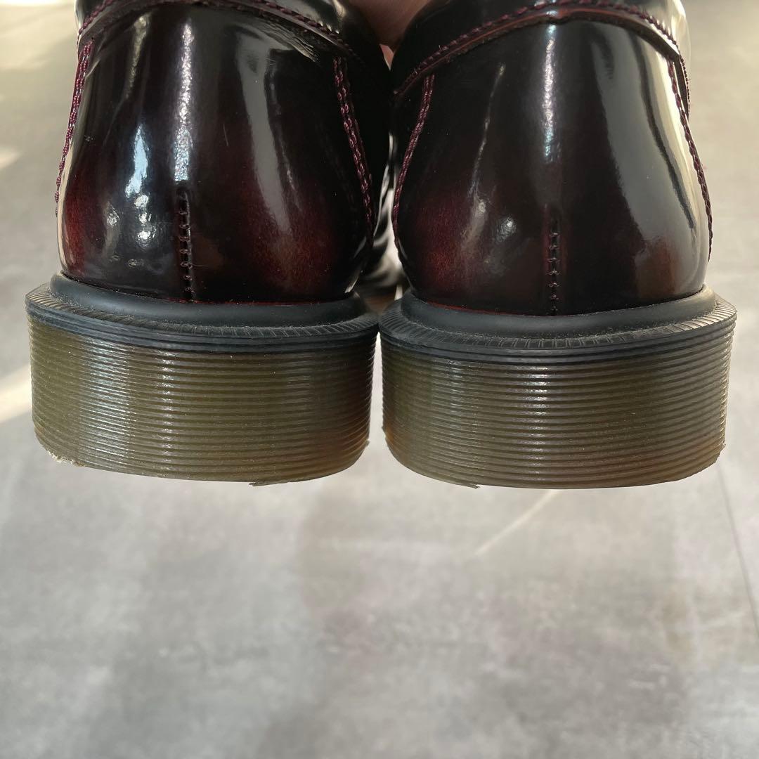 ドクターマーチン　ADRIAN　キルトタッセルローファー　バーガンディ　EU41